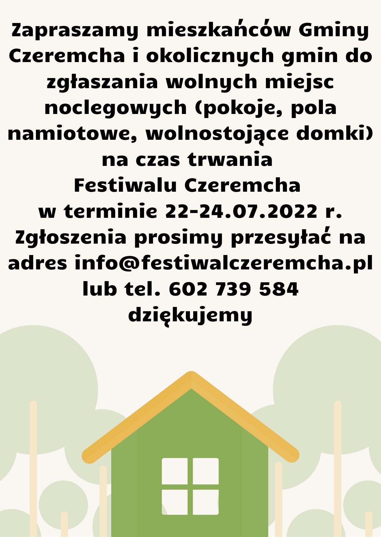 noclegi festiwal