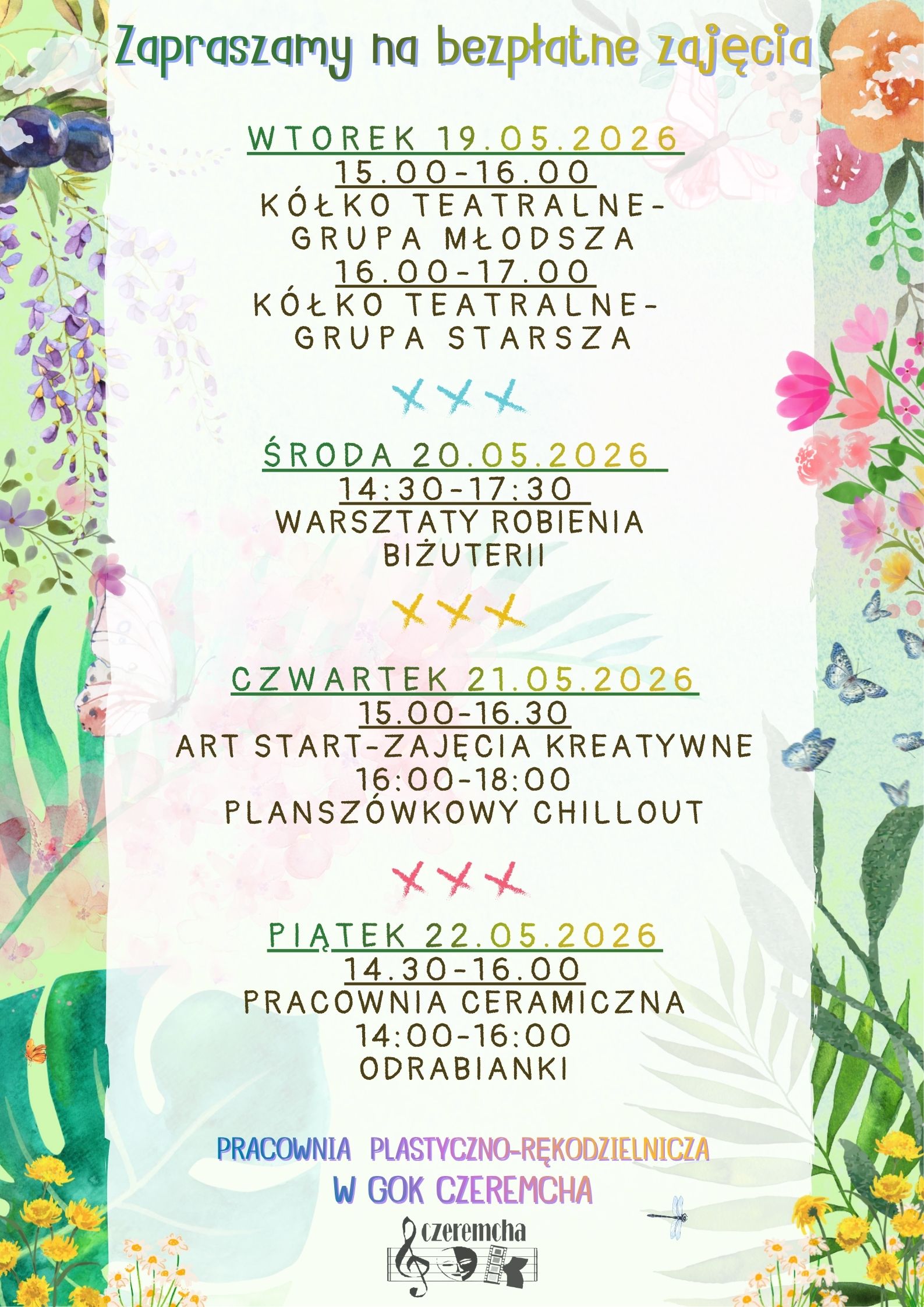 GOK zaprasza 19-22.05.2026